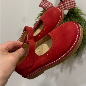 Willits | Barbara ~Girls  Maryjane fall Red Shoes / Size 12M